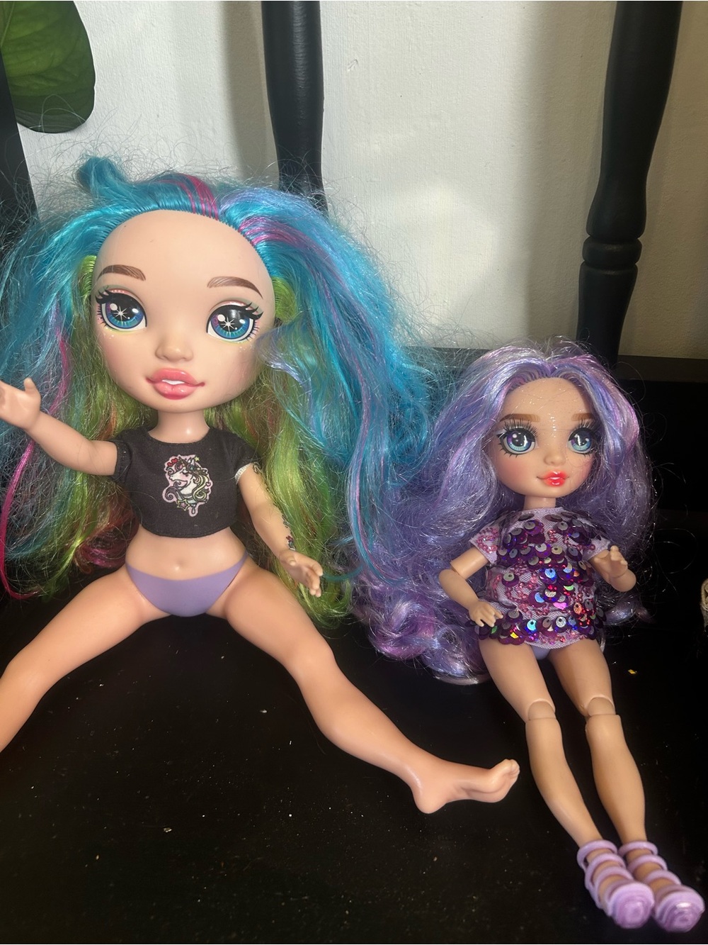 (2) Rainbow High 2019 MGA Poopsie Rainbow Surprise 14" Doll Tattoos Rainbow